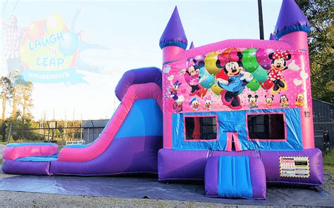 Minnie Mouse Bounce House Inflatable Minnie Mouse Theme Party Water