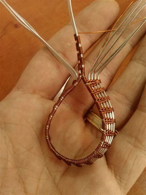 Pin By Kristi Christianson On Craft Ideas Wire Jewelry Designs Wire Weaving Tutorial Wire