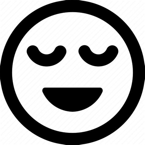 Smiley Blessed Alternate Chat Message Emoji Face Icon Download