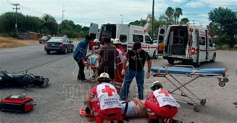 Hoy Tamaulipas Tamaulipas Pareja Sufre Accidente De Moto Y Terminan