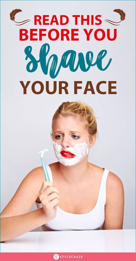 Should Women Shave Their Face Here Is What You Need To Know About Shaving Your Face Face Hair