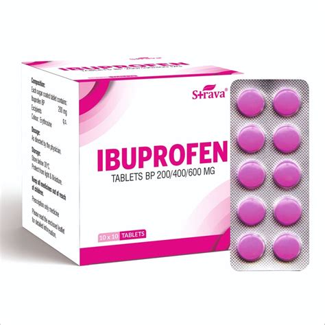 Ibuprofen 400 Mg Bp Tablets At Rs 50box Analgesic Anti Inflammatory And Anti Pyretic In Bavla