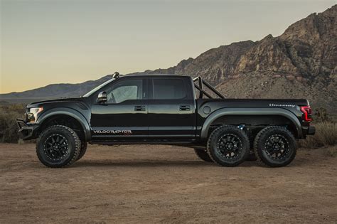 This 6 Wheel 600 Horsepower Hennessey Velociraptor Is The Ultimate Off