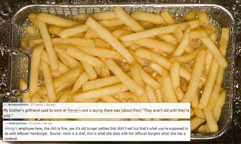 We rolled out the ketchup carpet for fast food's biggest names and handed out. Reddit's fast food workers reveal the dishes you should ...