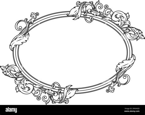 Decorative Border Engraving Hi Res Stock Photography And Images Alamy