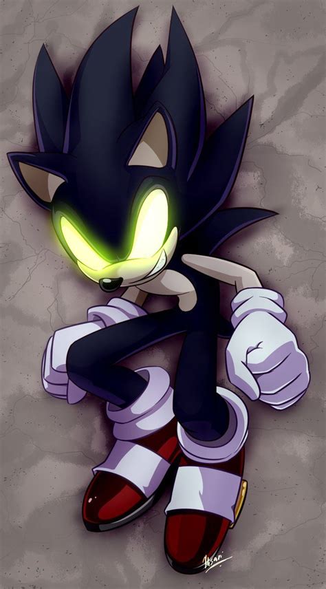 Dark Sonic Colored By Myly14 On Deviantart Sonic Hedgehog Art