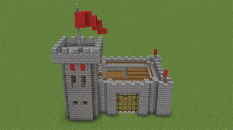 Minecraft How To Build A Small Castle Youtube