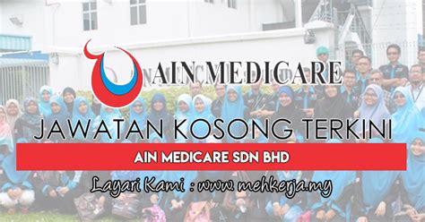 Established in 1993 in malaysia, ain medicare sdn bhd. Jawatan Kosong Terkini di Ain Medicare Sdn. Bhd - 14 ...