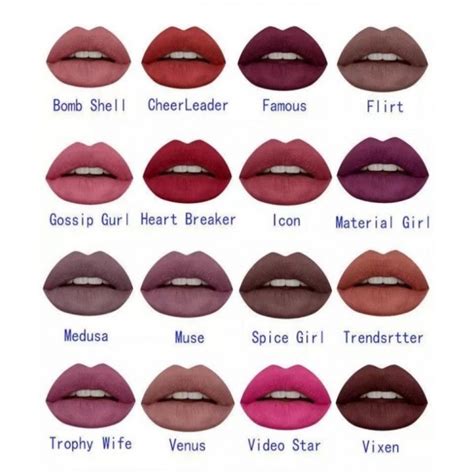 Huda Beauty Liquid Matte Lip Colour Collection 16 Shades Buyonpk