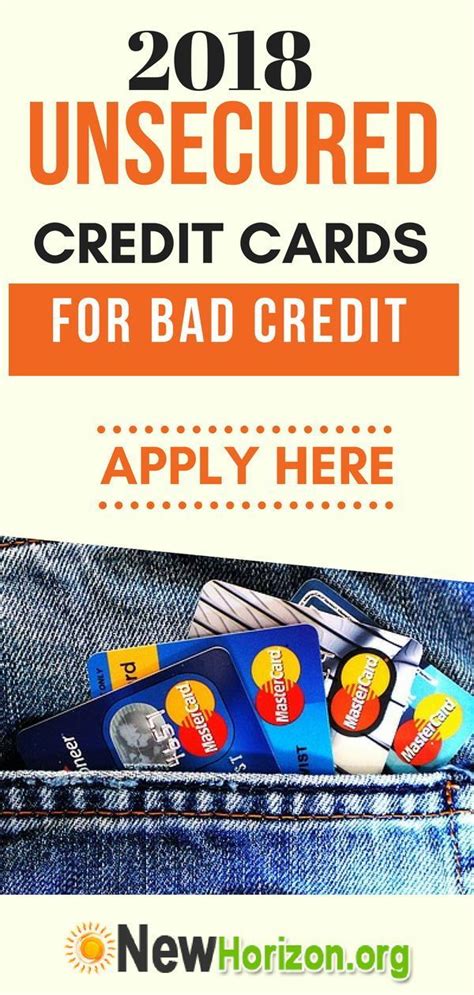 Maybe you would like to learn more about one of these? Unsecured Credit Cards - Bad/NO Credit & Bankruptcy O.K | Unsecured credit cards, Secure credit ...
