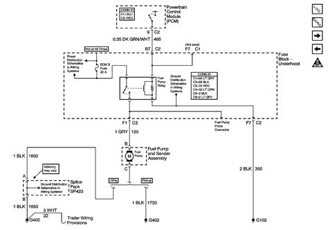 Click on the image to enlarge, and then save it to your computer by right clicking on the. 2001 S10 Fuel Pump Wiring | Wiring Diagram