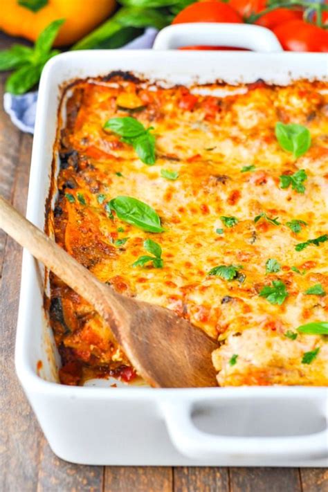 Vegetable Lasagna Quick And Easy Recipe Vegetable Lasagna Easy
