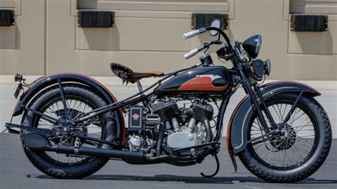 Restored 1933 Vld Is One Amazing Vintage Harley Harley