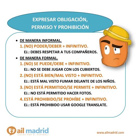 Expresar ObligaciÓn Permiso Y ProhibiciÓn Textos En Español