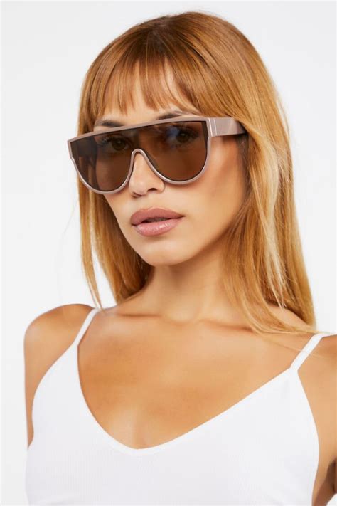 tinted shield sunglasses