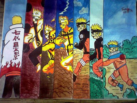 Evolution Of Naruto Uzumaki By Fardinjahangir9 On Deviantart