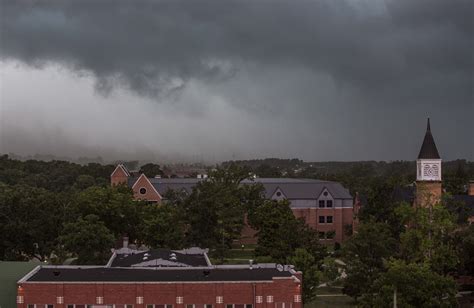 Storms Moving Through The Campus During The Afternoon Of July 14 2016