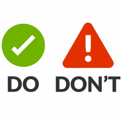 Do And Dont Icon