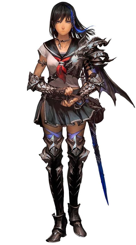 Characterconcepts Liu Stranger Of Sword City Rpg Female Character