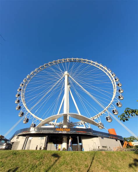 são paulo inaugura maior roda gigante da américa latina veja
