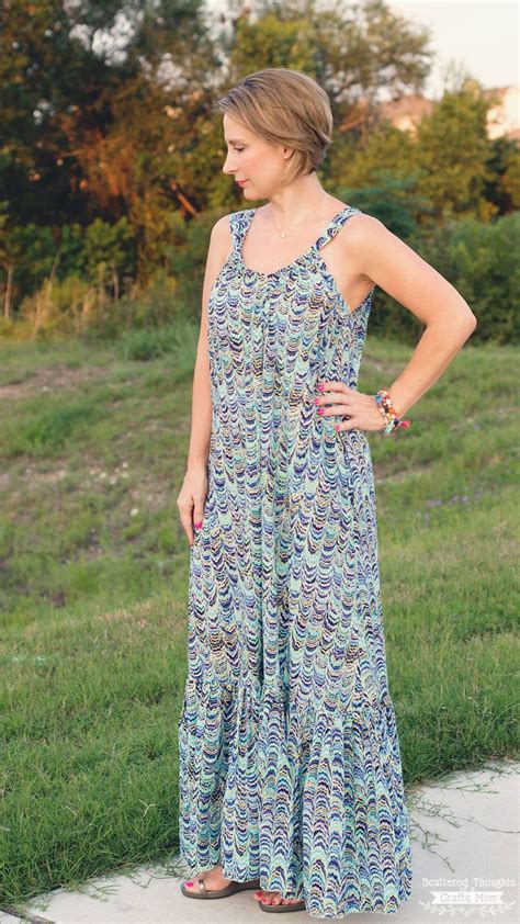 Easy Breezy Summer Lounge Dress How To Sew A Maxi Dress Free Sewing Pattern For Wome Maxi