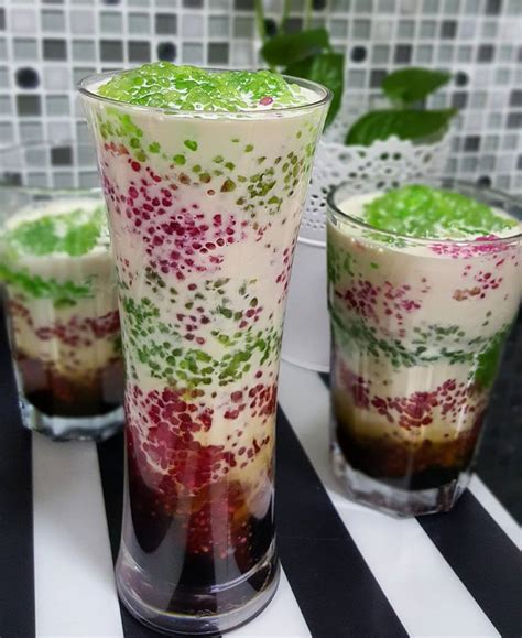 This sago pudding with gula melaka is roland's childhood dessert. Tip Buat Sagu Gula Melaka 3 Layer Sedap, Cantik Tak ...