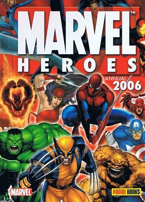 Marvel Super Heroes Annual Hard Cover 2006 Marvel Uk