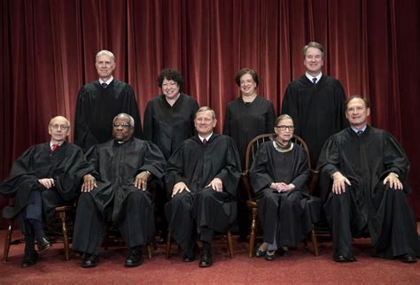 The 9 Current Justices Of The Us Supreme Court National News