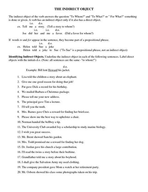 double object pronouns spanish worksheet db excelcom