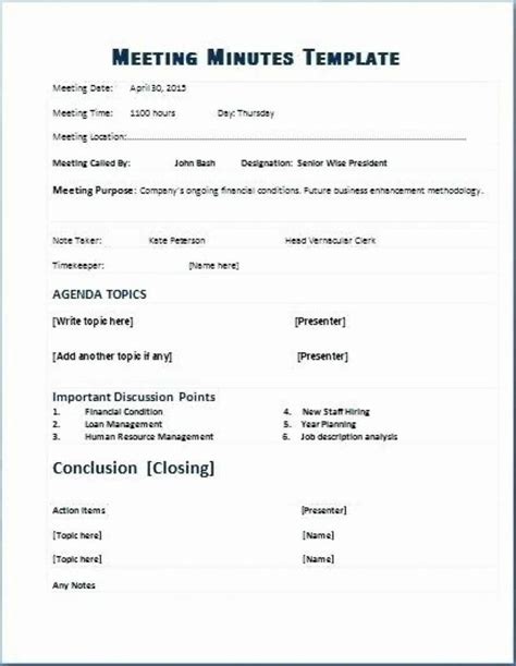 Simple Corporate Meeting Minutes Template Word Iyazam Within Corporate