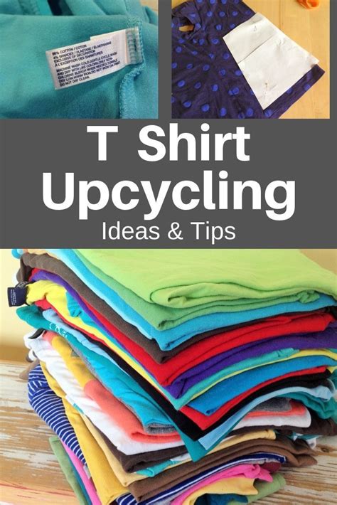 upcycled t shirts ideas and tips