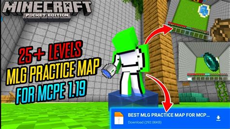 Best Mlg Practice Map For Minecraft Pe 119√ Dream Mlg Practice Map