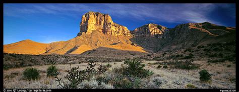 Panoramic Picture/Photo: El Capitan rising above desert ...