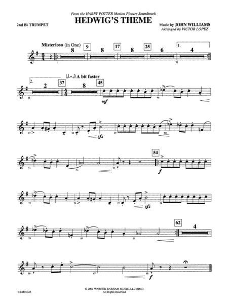 Hedwig S Theme From Harry Potter Nd B Flat Trumpet By John Williams Digital Sheet Music