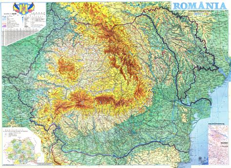 Harta Romania Map
