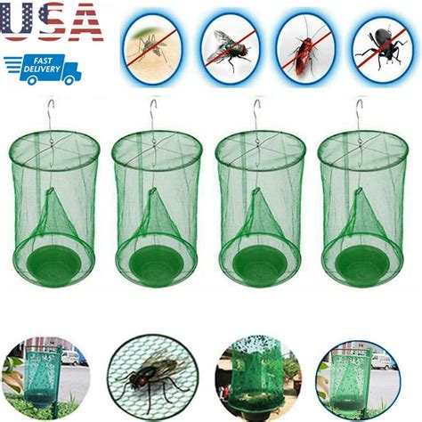 Ranch Fly Trap Reusable Fly Catcher Killer Cage Net Trap Pest Bug