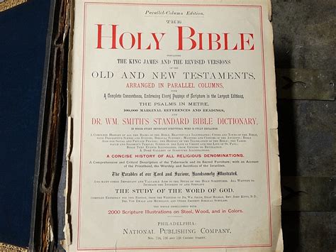 1884 Holy Bible The New King James And Revised Version W200