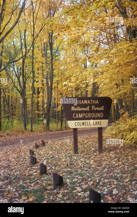 Hiawatha National Forest And Campground In Michigan Upper Peninsula
