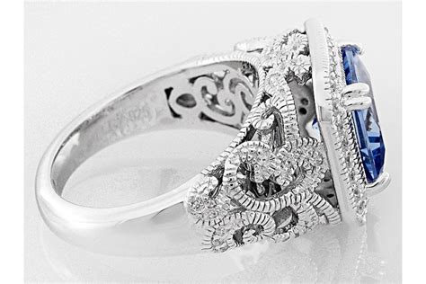 Vanna K For Bella Luce 297ctw Blue And White Diamond Simulants
