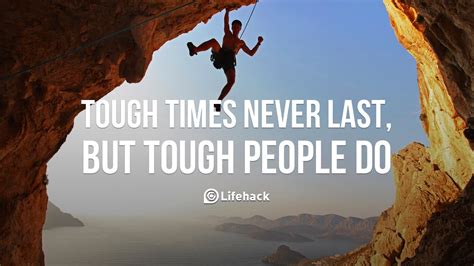 Tough Times Never Last Tough People Do Inspirational Quotes Timer