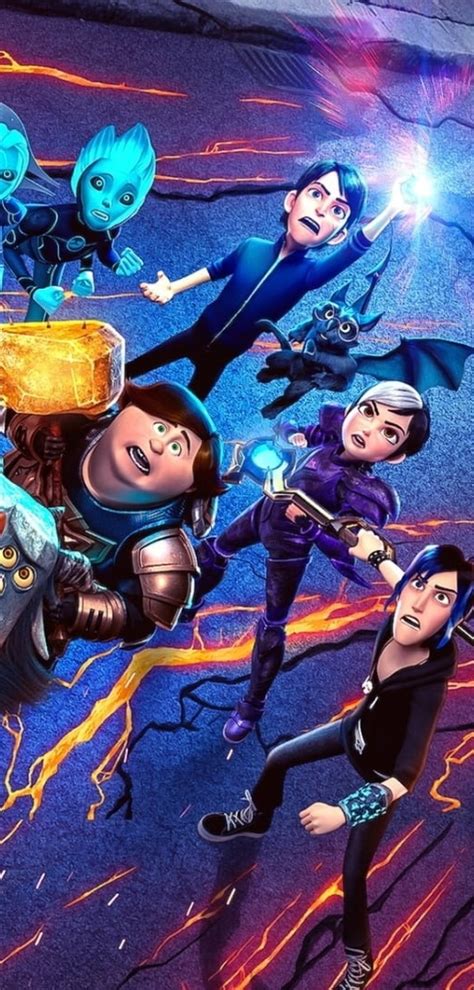 1080x2256 Trollhunters Rise Of The Titans 2021 1080x2256 Resolution
