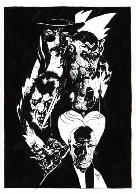 Pin By The Dynamo Press On Comic Book Genius Mike Mignola Art Mike