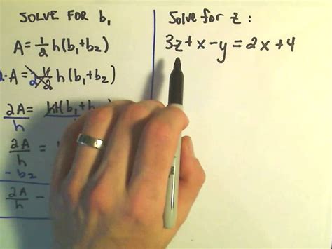 Just in case you need help on solving systems or scientific, mathscitutor.com happens to be the right destination to head to! Solving an Equation for a Specified Variable - YouTube