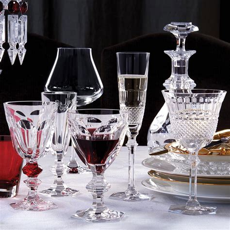 Baccarat Crystal Diamant Crystal Red Wine No 2 Glass Crystal Classics