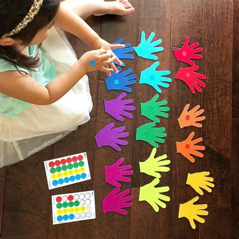 Left Versus Right Hand How To Teach Your Child With Stickers