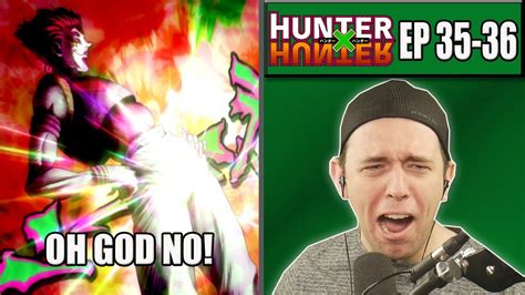 Gon Vs Hisoka Hunter X Hunter Episode 35 And 36 Reaction Youtube