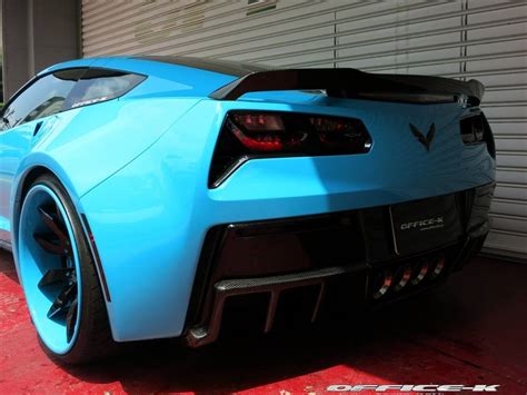 Forgiato Corvette Stingray By Office K Is A Baby Blue Beast