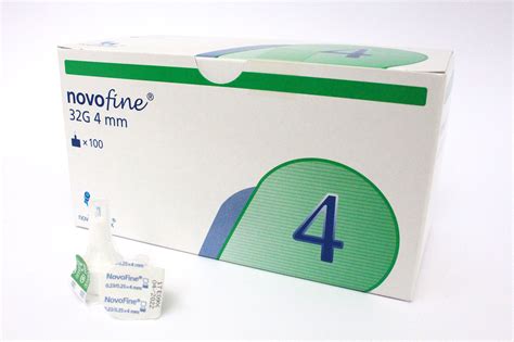 Novofine Agujas Para Pluma De Insulina G Mm Caja Con