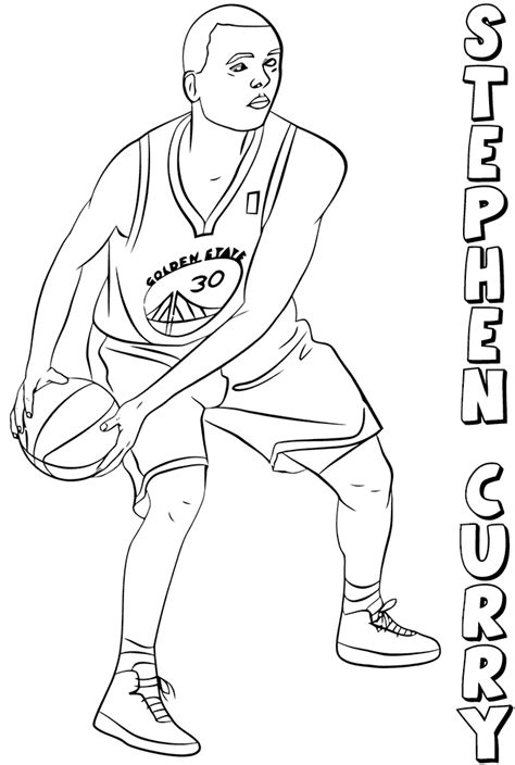 You might also be interested in coloring pages from stephen the martyr category. Free Printable NBA (National Basketball Association ...