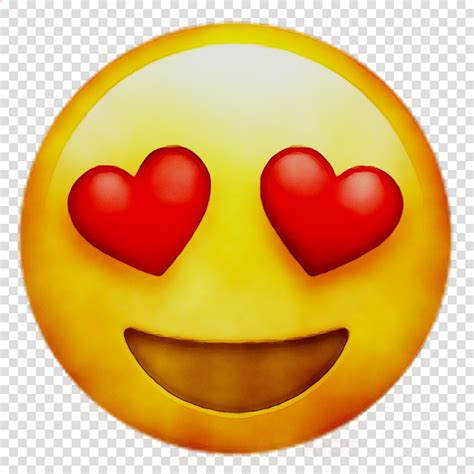 Emoji Emoticon Falling In Love Smiley Emoji Transprent Png